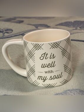 DaySpring It Is Well With My Soul Scripture Mug 14 oz 3 John 1:2